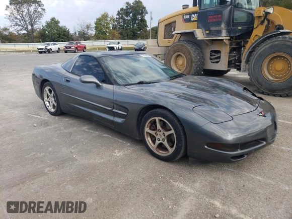 2004 Chevrolet Corvette with VIN 1G1YY22G845109017, listed as a Copart auction lot 75224994 with 125,172 mi miles and Salvage Title. Bid and sale history available at carsss.com. Image 4.