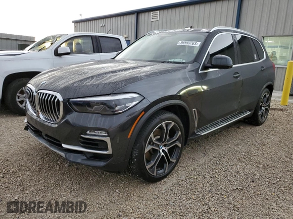 2021 BMW X5 sDrive40i with VIN 5UXCR4C03M9F69532, listed as a Copart auction lot 36560763 with 16,275 mi miles. Bid and sale history available at carsss.com. Image 1.