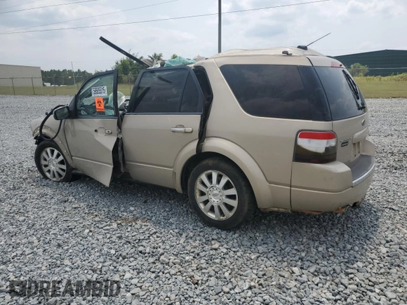 2008 Ford Taurus X Limited with VIN 1FMDK06W18GA08274, listed as a Copart auction lot 59505515 with Not provided miles and Salvage title. Bid and sale history available at DreamBid. Image 2.