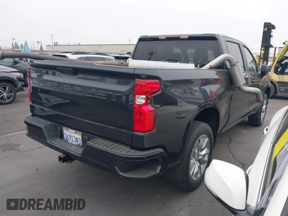 2022 Chevrolet Silverado 1500 Custom with VIN 3GCPABEKXNG538550, listed as a IAAI auction lot 41765350 with 9,982 mi miles and . Bid and sale history available at DreamBid. Image 4.