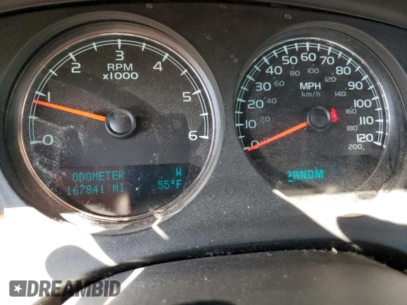 2013 Chevrolet Suburban LTZ with VIN 1GNSCKE0XDR363158, listed as a Copart auction lot 73305534 with 167,841 mi miles and Clean Title. Bid and sale history available at carsss.com. Image 9.