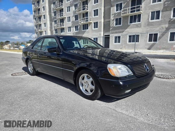 1998 MERCEDES-BENZ CL-CLASS 600 with VIN WDBGA76G5WA397263, listed as a Copart auction lot 83833004 with 110,419 mi miles and Clean Title. Bid and sale history available at DreamBid. Image 1.
