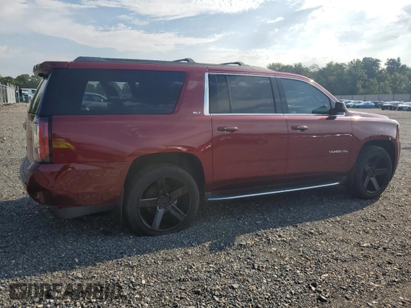 2017 GMC Yukon XL SLT with VIN 1GKS2GKC6HR176596, listed as a Copart auction lot 68098874 with 172,035 mi miles and Salvage Title. Bid and sale history available at carsss.com. Image 3.