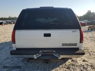 1995 Chevrolet Tahoe with VIN 1GNEK13K9SJ454349, listed as a Copart auction lot 75021914 with 287,175 mi miles and Salvage Title. Bid and sale history available at carsss.com. Image 6.