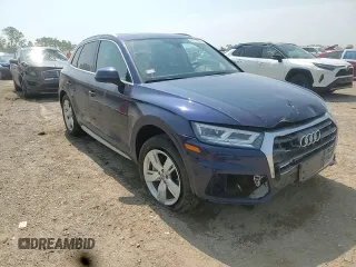 2018 Audi Q5 Premium Plus with VIN WA1BNAFY2J2021039, listed as a Copart auction lot 59170795 with 64,539 mi miles and Salvage title. Bid and sale history available at DreamBid. Image 13.