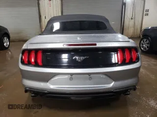 2020 Ford Mustang EcoBoost with VIN 1FATP8UH6L5112628, listed as a Copart auction lot 47016955 with 54,211 mi miles and Salvage Title. Bid and sale history available at carsss.com. Image 6.