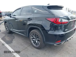 2020 Lexus RX with VIN 2T2SZMDA8LC256854, listed as a IAAI auction lot 41822801 with 74,814 mi miles. Bid and sale history available at carsss.com. Image 3.