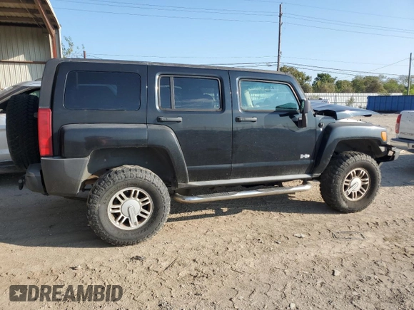 2009 Hummer H3 SUV with VIN 5GTEN13E298131300, listed as a Copart auction lot 64903633 with 159,846 mi miles and Salvage Title. Bid and sale history available at carsss.com. Image 3.