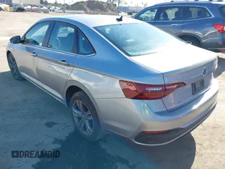 2022 Volkswagen Jetta SE with VIN 3VW7M7BU1NM019993, listed as a IAAI auction lot 42087376 with 74,596 mi miles and . Bid and sale history available at DreamBid. Image 3.