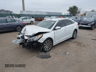 2015 Hyundai Sonata Sport with VIN 5NPE34AF4FH077344, listed as a IAAI auction lot 40833400 with 49,254 mi miles and . Bid and sale history available at DreamBid. Image 18.