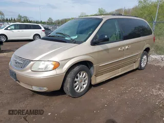2001 Chrysler Town & Country LXi with VIN 2C8GP54L81R374793, listed as a IAAI auction lot 42150259 with 134,591 mi miles and . Bid and sale history available at DreamBid. Image 2.
