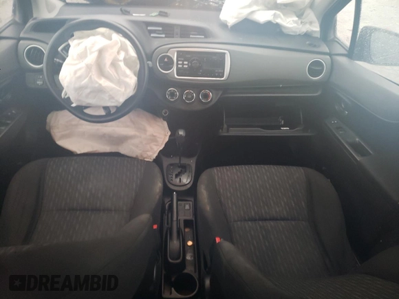 2014 Toyota Yaris L with VIN VNKKTUD39EA002446, listed as a Copart auction lot 42655595 with 0 mi miles and Salvage Title. Bid and sale history available at carsss.com. Image 8.