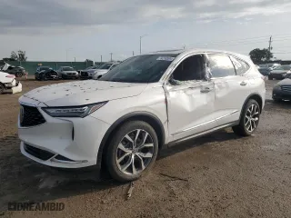 2024 Acura MDX w/Technology Package with VIN 5J8YD9H47RL006362, listed as a Copart auction lot 74216504 with 6,697 mi miles and Salvage Title. Bid and sale history available at carsss.com. Image 1.