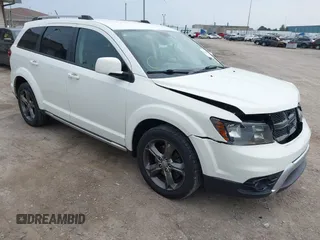 2015 Dodge Journey Crossroad with VIN 3C4PDDGG6FT536136, listed as a IAAI auction lot 42434632 with 107,087 mi miles and . Bid and sale history available at DreamBid. Image 1.