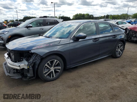 2024 Honda Civic LX с VIN 19XFL2H52RE023572, выставлен на аукционе Copart как лот 55791845 с пробегом 12 632 миль миль и Списание • Salvage title. История ставок и продаж доступна на DreamBid. Изображение 1.