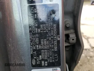 2018 Kia Niro FE with VIN KNDCB3LC4J5150308, listed as a Copart auction lot 66514594 with 185,433 mi miles and Salvage Title. Bid and sale history available at carsss.com. Image 14.