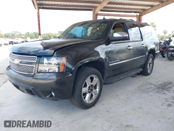 2011 Chevrolet Suburban LTZ with VIN 1GNSKKE3XBR180241, listed as a IAAI auction lot 42365771 with 231,477 mi miles and . Bid and sale history available at DreamBid. Image 2.