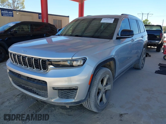 2022 Jeep Grand Cherokee Limited z VIN 1C4RJJBG1N8521340, wystawiony jako IAAI lot #41854441 z przebiegiem 58 354 mil mil oraz . Historia ofert i sprzedaży dostępna na DreamBid. Obrazek 18.