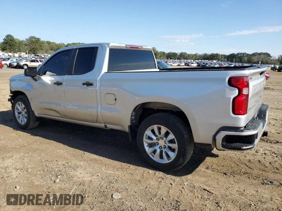 2020 Chevrolet Silverado 1500 Custom with VIN 1GCRWBEH7LZ248973, listed as a Copart auction lot 79265804 with 82,755 mi miles and Salvage Title. Bid and sale history available at carsss.com. Image 2.
