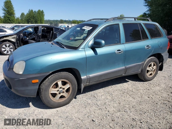 2003 Hyundai Santa Fe GLS z VIN KM8SC13D83U386664, wystawiony jako Copart lot #60544695 z przebiegiem 365 504 mil mil oraz Czysty tytuł • Clean title. Historia ofert i sprzedaży dostępna na DreamBid. Obrazek 1.