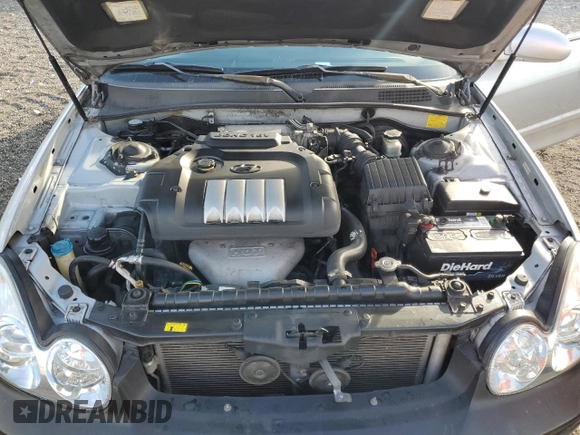 2005 Hyundai Sonata GL with VIN KMHWF25S45A155078, listed as a Copart auction lot 46993005 with 179,056 mi miles and Non Repairable. Bid and sale history available at carsss.com. Image 11.