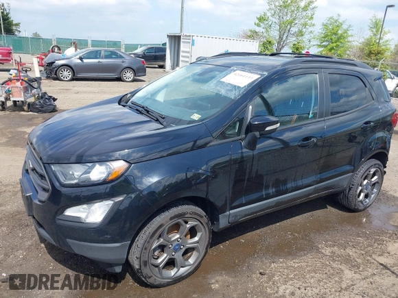 2018 Ford EcoSport SES with VIN MAJ6P1CL9JC231177, listed as a IAAI auction lot 42061133 with 59,476 mi miles and . Bid and sale history available at DreamBid. Image 15.