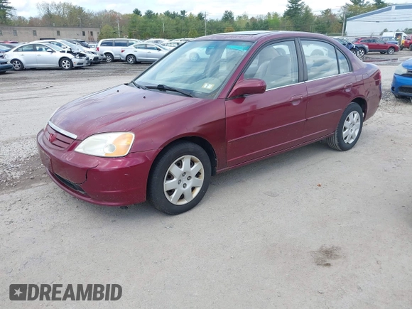 2002 Honda Civic EX with VIN 2HGES26772H557066, listed as a IAAI auction lot 42225294 with 137,867 mi miles and . Bid and sale history available at DreamBid. Image 2.