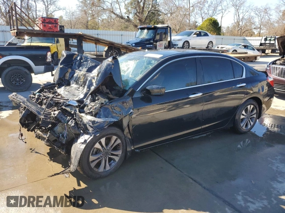 2014 Honda Accord Sedan LX with VIN 1HGCR2F34EA200222, listed as a Copart auction lot 87826485 with Not Provided miles and Salvage Title. Bid and sale history available at carsss.com. Image 1.