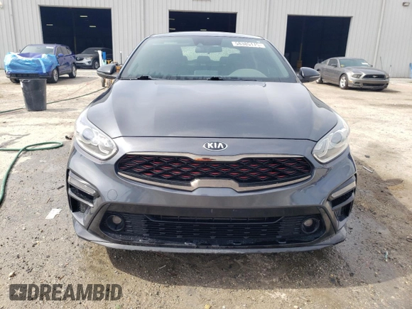2021 Kia Forte GT-Line with VIN 3KPF34AD7ME340561, listed as a Copart auction lot 58385175 with 79,074 mi miles and Non repairable. Bid and sale history available at DreamBid. Image 5.