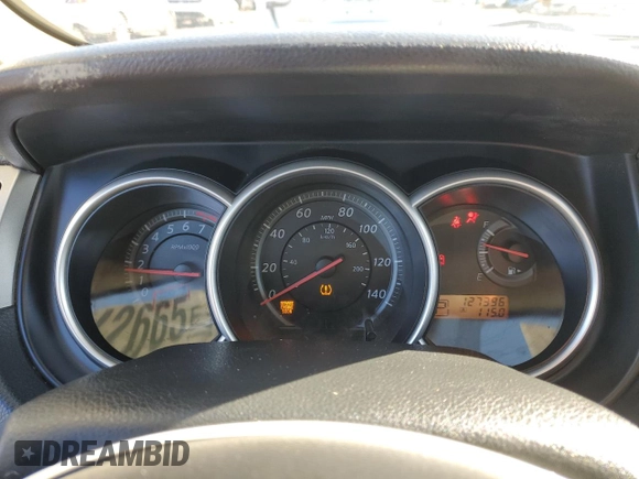 2010 Nissan Versa 1.8 S with VIN 3N1BC1CP9AL468234, listed as a Copart auction lot 52142665 with 127,396 mi miles and Salvage Title. Bid and sale history available at carsss.com. Image 9.