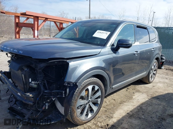 2020 Kia Telluride S with VIN 5XYP64HC9LG006929, listed as a IAAI auction lot 41829776 with 76,020 mi miles and . Bid and sale history available at DreamBid. Image 18.