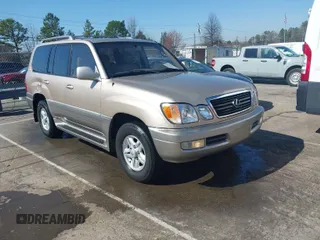 2000 Lexus LX with VIN JT6HT00W8Y0118377, listed as a IAAI auction lot 41787649 with 230,442 mi miles. Bid and sale history available at carsss.com. Image 1.