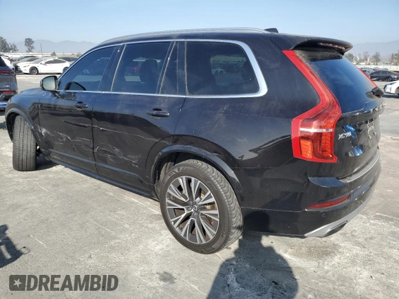 2020 Volvo XC90 Momentum with VIN YV4102PK3L1601292, listed as a Copart auction lot 87315894 with 90,059 mi miles and Salvage Title. Bid and sale history available at carsss.com. Image 2.