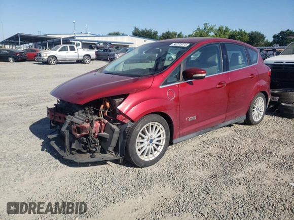 2015 Ford C-Max Energi SEL with VIN 1FADP5CUXFL115971, listed as a Copart auction lot 58272974 with 122,906 mi miles. Bid and sale history available at carsss.com. Image 1.