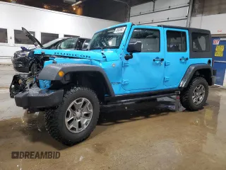 2018 Jeep Wrangler Unlimited Rubicon с VIN 1C4BJWFG6JL813145, выставлен на аукционе Copart как лот 43603665 с пробегом 25 960 миль миль и Списание • Salvage title. История ставок и продаж доступна на DreamBid. Изображение 1.
