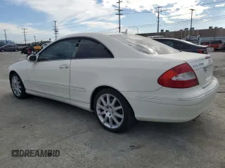2007 Mercedes-Benz CLK 350 with VIN WDBTJ56H77F216180, listed as a Copart auction lot 80304494 with 116,590 mi miles and Salvage Title. Bid and sale history available at DreamBid. Image 2.