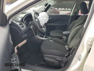2018 Jeep Compass Sport with VIN 3C4NJCAB2JT214982, listed as a Copart auction lot 78254674 with 80,838 mi miles and Salvage Title. Bid and sale history available at carsss.com. Image 7.