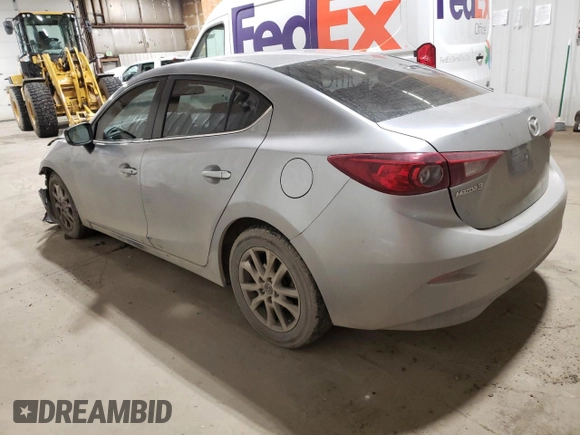 2016 Mazda 3 i Sport with VIN JM1BM1U7XG1304032, listed as a Copart auction lot 46791905 with 122,775 mi miles and Salvage Title. Bid and sale history available at carsss.com. Image 2.