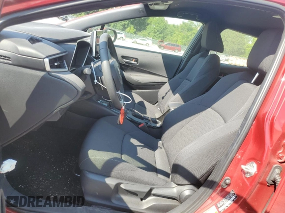 2023 Toyota Corolla Hatchback SE with VIN JTND4MBE7P3202277, listed as a Copart auction lot 58325314 with 12,449 mi miles and Salvage Title. Bid and sale history available at carsss.com. Image 7.