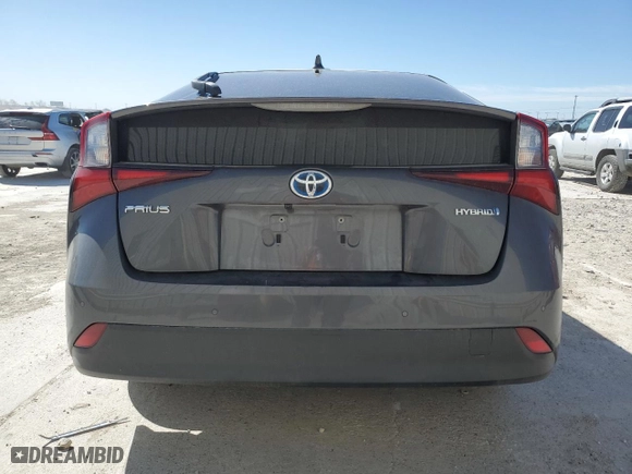 2022 Toyota Prius L Eco with VIN JTDKAMFU3N3180636, listed as a Copart auction lot 49359595 with 99,898 mi miles and Salvage Title. Bid and sale history available at carsss.com. Image 6.