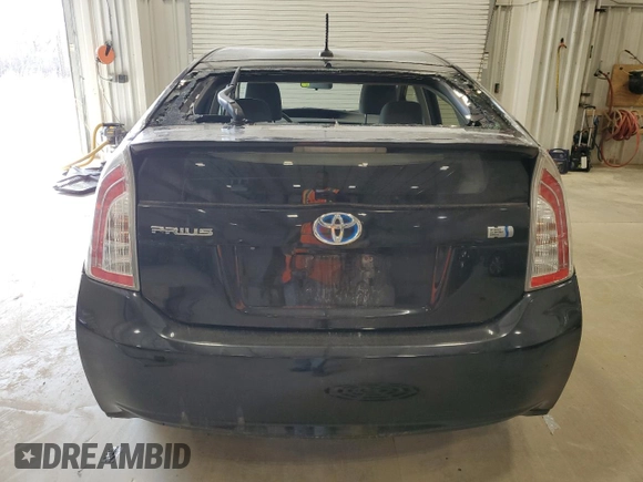 2012 Toyota Prius One with VIN JTDKN3DU5C5488930, listed as a Copart auction lot 54830995 with 163,413 mi miles and Non Repairable. Bid and sale history available at DreamBid. Image 6.