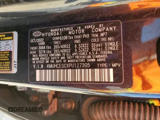2023 Genesis GV80 z VIN KMUHCESCXPU127305, wystawiony jako Copart lot #52455365 z przebiegiem 17 829 mil mil oraz Szkoda całkowita • Salvage title. Historia ofert i sprzedaży dostępna na DreamBid. Obrazek 12.