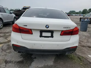 2020 BMW 5 Series with VIN WBAJB1C07LCD44282, listed as a Copart auction lot 60970885 with Not provided miles and Non repairable. Bid and sale history available at DreamBid. Image 6.
