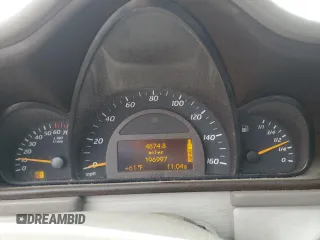 2002 Mercedes-Benz C 230/260/280/320 with VIN WDBRN47J62A348203, listed as a Copart auction lot 54551994 with 196,997 mi miles and Salvage Title. Bid and sale history available at DreamBid. Image 9.