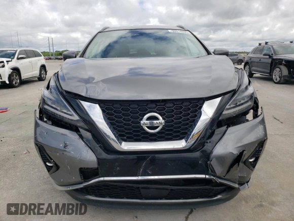 2022 Nissan Murano SV z VIN 5N1AZ2BJ1NC127286, wystawiony jako Copart lot #56514805 z przebiegiem 70 159 mil mil oraz Szkoda całkowita • Salvage title. Historia ofert i sprzedaży dostępna na DreamBid. Obrazek 5.