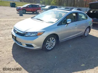 2012 Honda Civic Sdn EX with VIN 19XFB2F82CE107169, listed as a IAAI auction lot 41840526 with 76,336 mi miles. Bid and sale history available at carsss.com. Image 17.