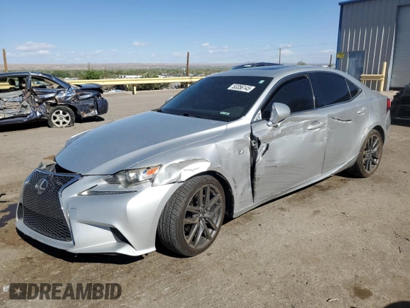 2014 Lexus IS 250 with VIN JTHCF1D26E5003376, listed as a Copart auction lot 53356145 with 193,825 mi miles and Salvage title. Bid and sale history available at DreamBid. Image 1.