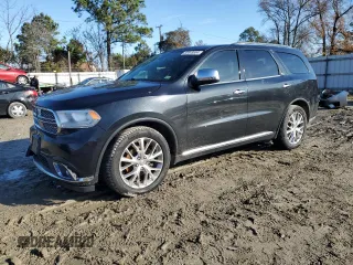2016 Dodge Durango SXT with VIN 1C4RDHAG3GC466990, listed as a Copart auction lot 85449554 with 97,876 mi miles and Salvage Title. Bid and sale history available at DreamBid. Image 1.