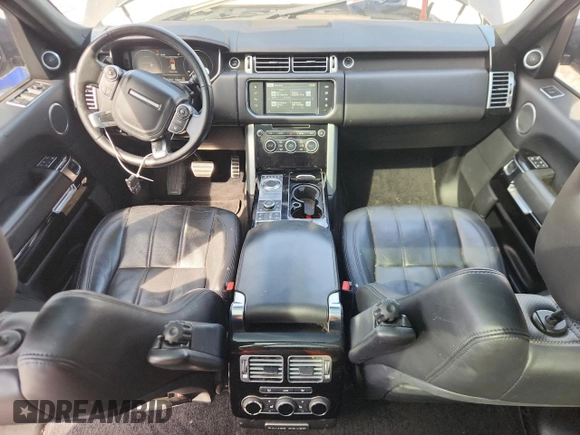 2016 Land Rover Range Rover Supercharged with VIN SALGS2EF5GA251806, listed as a Copart auction lot 63232155 with 129,600 mi miles and Clean title. Bid and sale history available at DreamBid. Image 8.