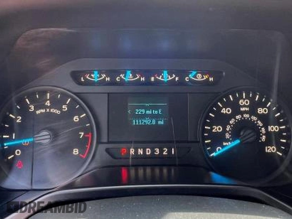 2016 Ford F-150 XL with VIN 1FTMF1C89GKD83135, listed as a Copart auction lot 52055125 with 111,292 mi miles and Clean Title. Bid and sale history available at carsss.com. Image 8.